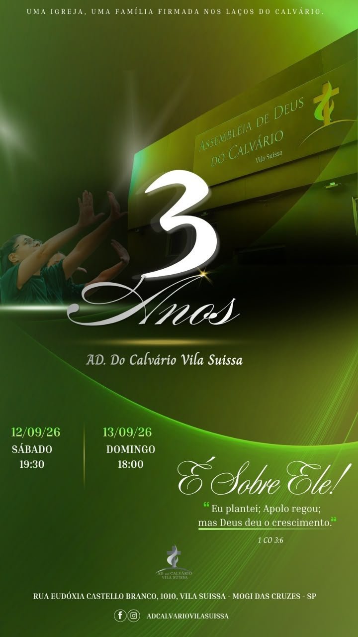 Banner - AD. Calvário